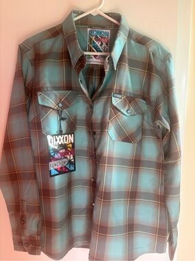 Dixxon Women's Rosecrans flannel Button-Down Shirt